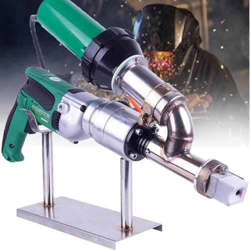 YXYLJOZ Handheld-Dual-Heizschweißpistole für PP HDPE LDPE-Rohre, Kunststoff-Extrusionsschweißgerät für PE-Rohrbleche, 1600W Handextrusionsschweißpistole YXYLJOZ Handheld-Dual-Heizschweißpistole für PP HDPE LDPE-Rohre, Kunststoff-Extrusionsschweißgerät für PE-Rohrbleche, 1600W Handextrusionsschweißpistole von YXYLJOZ