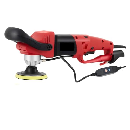Elektrische Nassstein-Poliermaschine, Schleifmaschine, Poliermaschine, variable Geschwindigkeit, Wassermühle for Polieren von Marmor- und Granitoberflächen für Marmor, Keramik(860W Kit) von YXZKJZJ