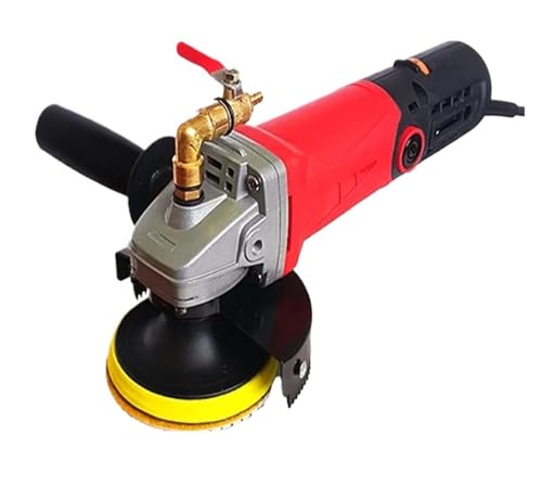 Elektrischer Schleifpolierer Nasssteinpolierer Schleifer Wasserstrahlpolierer for Granit-Marmor-Bodensteine für Marmor, Keramik(Set 2) von YXZKJZJ