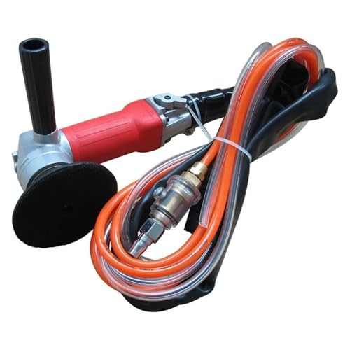 Luftschleifer, 4-Zoll-Luft-Nass-Steinpolierer 5500 U/min mit Abluft hinten, luftbetriebener Steinpolierer für Marmor, Keramik Luftschleifer, 4-Zoll-Luft-Nass-Steinpolierer 5500 U/min mit Abluft hinten, luftbetriebener Steinpolierer für Marmor, Keramik von YXZKJZJ