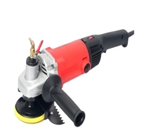 Polierer 1400 W mit Auslaufschutz, 4-Zoll-Stein-Nasspuffer-Schleifmaschine mit variabler Geschwindigkeit for Granit-Beton-Bodenzähler für Marmor, Keramik Polierer 1400 W mit Auslaufschutz, 4-Zoll-Stein-Nasspuffer-Schleifmaschine mit variabler Geschwindigkeit for Granit-Beton-Bodenzähler für Marmor, Keramik von YXZKJZJ