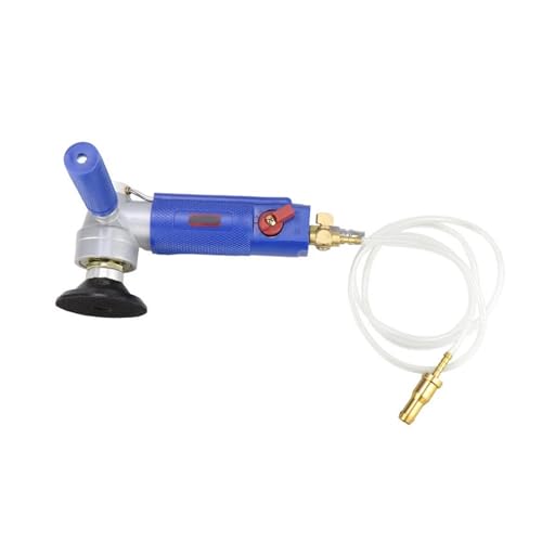 Wasserinjektions-Pneumatikschleifer 4-Zoll-Wassermühlen-Nasspolierer for Polieren von Marmor, Quarz, Granitsteinen für Marmor, Keramik(4 inches 14MM) von YXZKJZJ