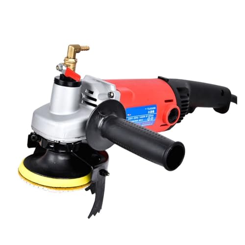 YXZKJZJ 1400W 4" elektrische Steinhand-Nasspolierer-Schleifmaschine Wassermühle mit Variabler Geschwindigkeit für Marmor, Keramik(Type2) von YXZKJZJ