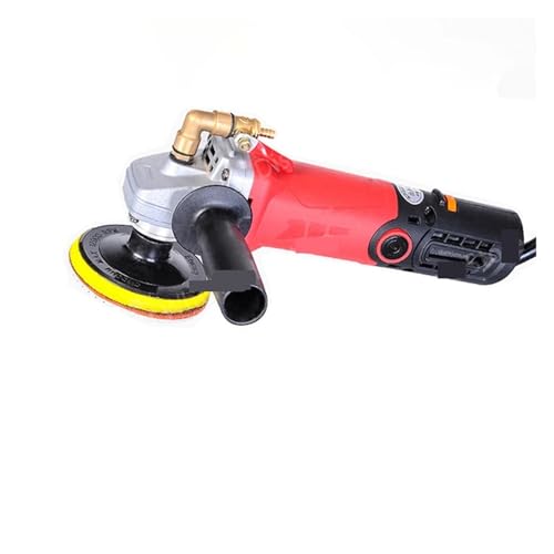 YXZKJZJ 1400w Elektrische Poliermaschine Marmor Granit Nass Stein Polieren Maschine Grinder Hand Grinder Wasser Grinder Polieren Pad Power Tool für Marmor, Keramik(Package 2) von YXZKJZJ