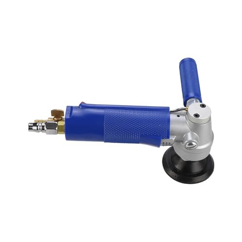 YXZKJZJ 3-Zoll-Luft-Pneumatik-Wasserschleifer Wasserzufuhrmühle Nasspolierer-Werkzeugmaschine for Marmor-Quarz-Granit-Stein-Poliermaschine für Marmor, Keramik(3inch-16mm) von YXZKJZJ