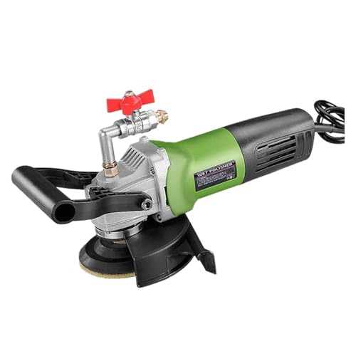 YXZKJZJ 800W Handwasserinjektions-Steinpoliermaschine, elektrische Nassstein-Poliermaschine, Schleifmaschine, Zementboden-Marmor-Poliermaschine für Marmor, Keramik(Type 2) von YXZKJZJ