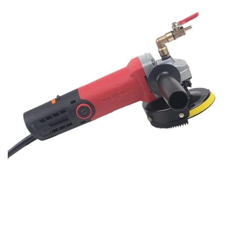 YXZKJZJ 900 W Wassermühle mit Variabler Geschwindigkeit, tragbare wassergefüllte Schleifmaschine, elektrische Stein-Hand-Nasspolierer-Schleifmaschine für Marmor, Keramik(Model 1) von YXZKJZJ