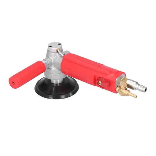 YXZKJZJ Pneumatische Wassermühle, 4-Zoll-Einspritzpolierer, Luftschleifer, 4300 U/min, 6–8 kg Arbeitsdruck for Karosseriearbeiten, Schleifwerkzeug für Marmor, Keramik von YXZKJZJ