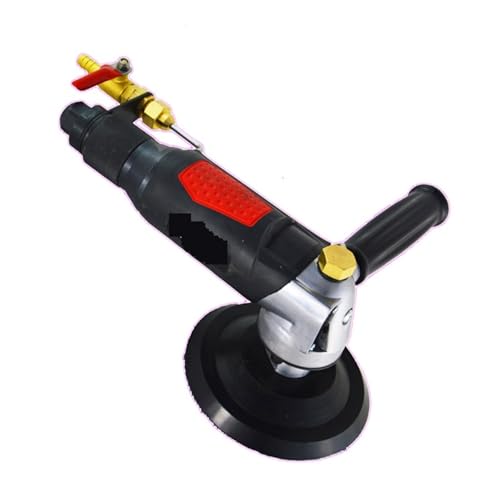 YXZKJZJ Wassereinspritzende pneumatische Wassermühlenmaschine 5" Professionelle Luft-Nassschleifer-Poliermaschine Steinpoliermaschine für Marmor, Keramik YXZKJZJ Wassereinspritzende pneumatische Wassermühlenmaschine 5" Professionelle Luft-Nassschleifer-Poliermaschine Steinpoliermaschine für Marmor, Keramik von YXZKJZJ
