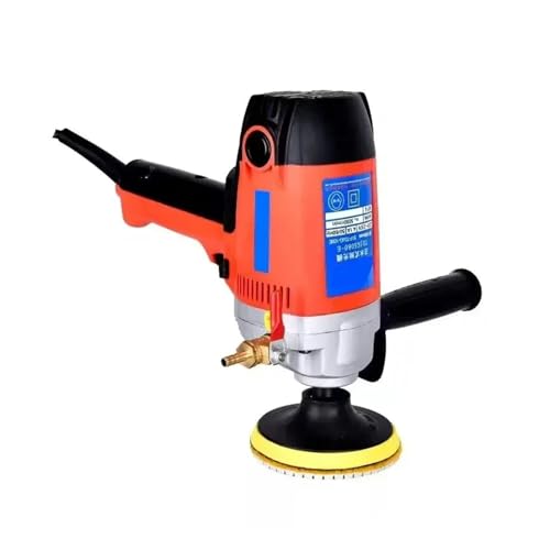 YXZKJZJ Wassermühle mit Variabler Geschwindigkeit, elektrischer Wassereinspritzschleifer, Polierer, Marmor, Granit, Beton, Stein, Nasspolierer, 900 W für Marmor, Keramik(Package2) von YXZKJZJ