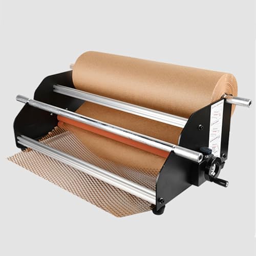 YXZQLOZ Wabenpapier-Rollenhalter, Wickelpapierspender, einstellbare Papierstraffung, maximale Breite 50 cm, Effizienz steigern, für kleine Unternehmen von YXZQLOZ