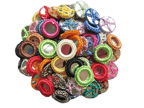 yycraft 64pcs zigeuner shisha - spiegel applique häkeln nähen/album - mix yycraft 64pcs zigeuner shisha - spiegel applique häkeln nähen/album - mix von YYCRAFT