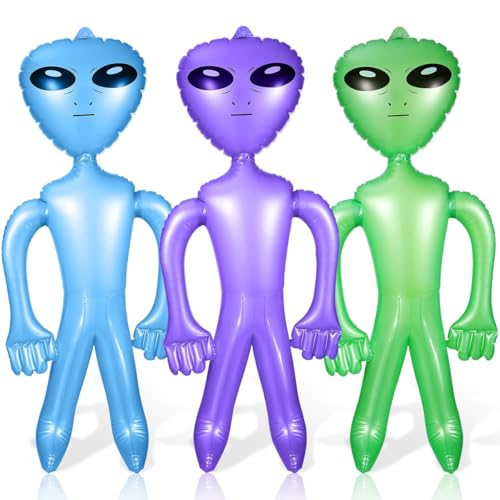 3 Stück, aufblasbarer Alien-Ballon, Alien-Dekoration, Halloween, aufblasbarer Karneval, aufblasbares Alien-Spielzeug, Kinder, Alien-Geburtstagsdekoration, 75 cm 3 Stück, aufblasbarer Alien-Ballon, Alien-Dekoration, Halloween, aufblasbarer Karneval, aufblasbares Alien-Spielzeug, Kinder, Alien-Geburtstagsdekoration, 75 cm von YYHCC