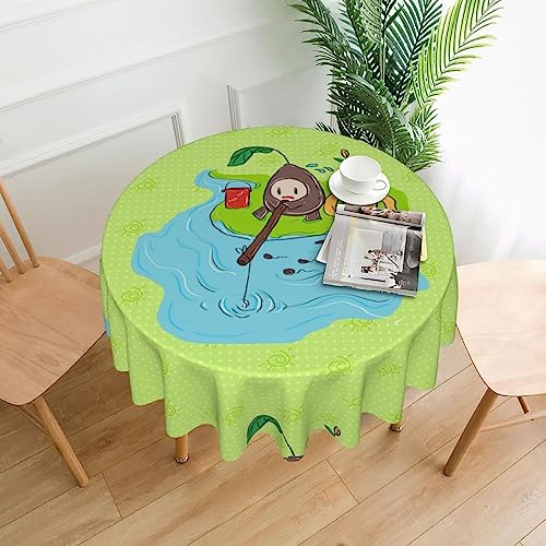YYHHAOFA Tischdecke – waschbar und wiederverwendbar, perfekt als Schutz und Dekoration für den Esstisch, 152,4 cm. Sonnenblumenkern-Angeldruck YYHHAOFA Tischdecke – waschbar und wiederverwendbar, perfekt als Schutz und Dekoration für den Esstisch, 152,4 cm. Sonnenblumenkern-Angeldruck von YYHHAOFA