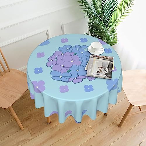 YYHHAOFA Tischdecke – waschbar und wiederverwendbar, perfekt als Schutz und Dekoration für den Esstisch, 152,4 cm. Yaxianmu-Blumendruck YYHHAOFA Tischdecke – waschbar und wiederverwendbar, perfekt als Schutz und Dekoration für den Esstisch, 152,4 cm. Yaxianmu-Blumendruck von YYHHAOFA