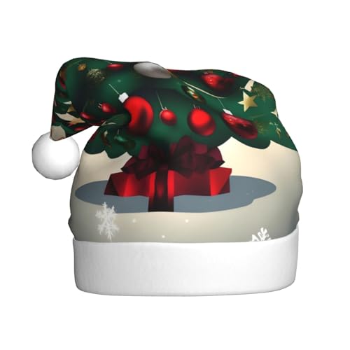 YYHHAOFA Weihnachtsgeschenk, Weihnachtsbaum-Weihnachtsmütze, festliches Ornament, Halloween-Zubehör für Feiertagsfeiern YYHHAOFA Weihnachtsgeschenk, Weihnachtsbaum-Weihnachtsmütze, festliches Ornament, Halloween-Zubehör für Feiertagsfeiern von YYHHAOFA