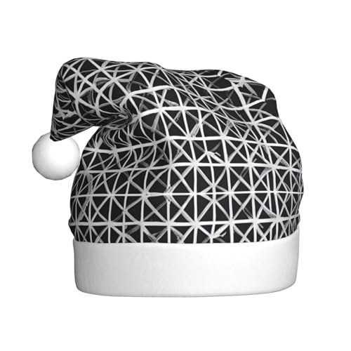 YYHHAOFA Weihnachtsmütze mit weißem Zweignetz – festliches Ornament, Weihnachten, Halloween-Accessoire für Feiertagsfeiern YYHHAOFA Weihnachtsmütze mit weißem Zweignetz – festliches Ornament, Weihnachten, Halloween-Accessoire für Feiertagsfeiern von YYHHAOFA