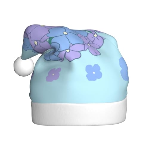 YYHHAOFA Yaxianmu Weihnachtsmütze mit Blumendruck, festliches Ornament, Weihnachten, Halloween-Accessoire für Feiertage, Partys YYHHAOFA Yaxianmu Weihnachtsmütze mit Blumendruck, festliches Ornament, Weihnachten, Halloween-Accessoire für Feiertage, Partys von YYHHAOFA