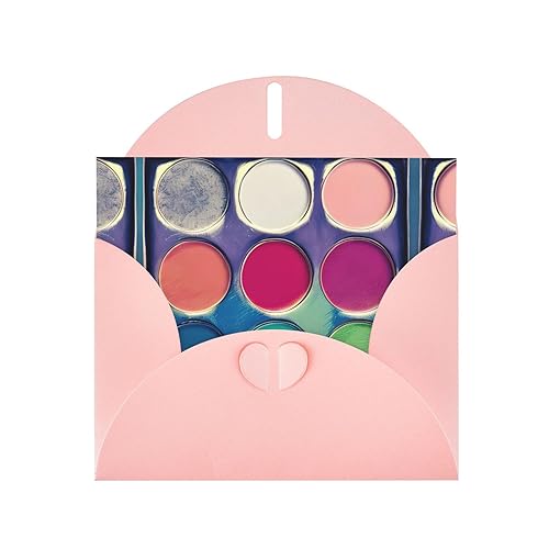 Pink YYHWHJDE Grußkarte, rund, Farbpalette, 15,2 x 10,2 cm, mit doppelseitigem Perlen-Effekt und umweltfreundlicher Tinte Pink YYHWHJDE Grußkarte, rund, Farbpalette, 15,2 x 10,2 cm, mit doppelseitigem Perlen-Effekt und umweltfreundlicher Tinte von YYHWHJDE