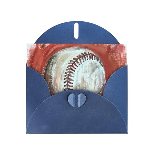 YYHWHJDE Blaue Grußkarte Baseball im Loch Muster für Weihnachten, Kindergeburtstag, Valentinstag, Party Einladung YYHWHJDE Blaue Grußkarte Baseball im Loch Muster für Weihnachten, Kindergeburtstag, Valentinstag, Party Einladung von YYHWHJDE