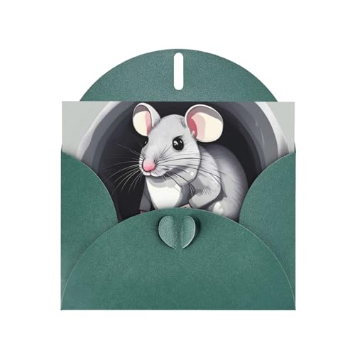 YYHWHJDE Dunkelgrüne Grußkarte Maus im Loch Muster für festliche Geburtstagsparty Einladung YYHWHJDE Dunkelgrüne Grußkarte Maus im Loch Muster für festliche Geburtstagsparty Einladung von YYHWHJDE
