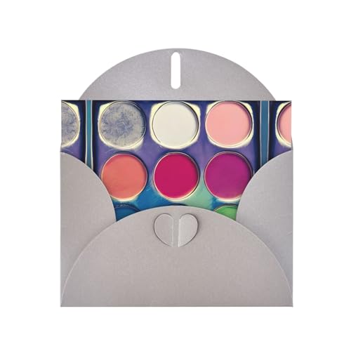 YYHWHJDE Graue Grußkarte, runde Farbpalette, Muster für Weihnachten, Kindergeburtstag, Valentinstag und Party-Einladung YYHWHJDE Graue Grußkarte, runde Farbpalette, Muster für Weihnachten, Kindergeburtstag, Valentinstag und Party-Einladung von YYHWHJDE