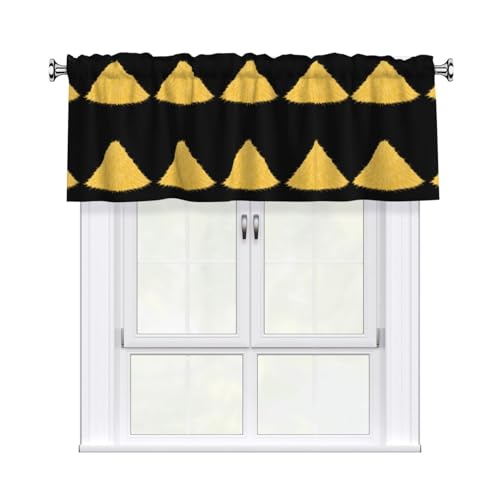 YYHWHJDE Kurzgardinen mit Volant-Stange, 137,2 x 45,7 cm, für Küche, Badezimmer, Waschküche, Studio, Heimdekoration YYHWHJDE Kurzgardinen mit Volant-Stange, 137,2 x 45,7 cm, für Küche, Badezimmer, Waschküche, Studio, Heimdekoration von YYHWHJDE