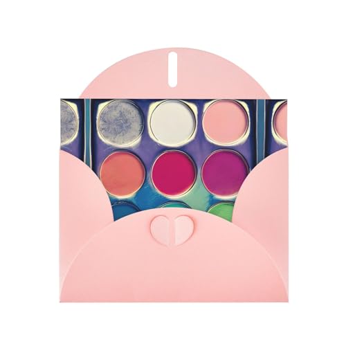 YYHWHJDE Rosa Grußkarte, runde Farbpalette, Muster für Weihnachten, Kindergeburtstag, Valentinstag und Party-Einladung YYHWHJDE Rosa Grußkarte, runde Farbpalette, Muster für Weihnachten, Kindergeburtstag, Valentinstag und Party-Einladung von YYHWHJDE