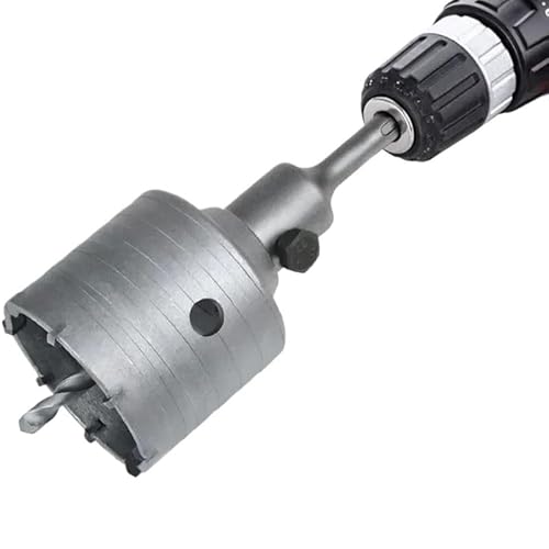 1 Stück 30–120 mm Bohrkrone for Betonwand-Lochsäge, SDS PLUS-Hammerbohrer-Set mit rundem Schaft, Zementstein-Schneidwerkzeug(30MM) von YYJOUPLM