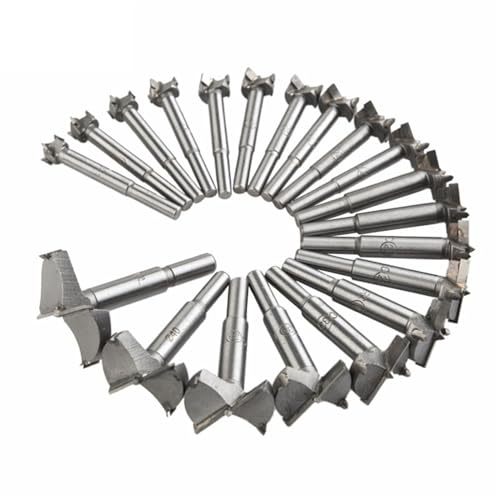 16PCS/20Pcs/23PCS set 14-50mm Forstner Bohrer Bits Holzbearbeitung Selbst Zentrierung Loch Sah Cutter(23PCS 14-53MM) von YYJOUPLM