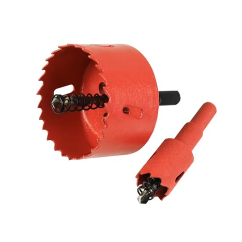 85 mm, 90 mm, 95 mm, 100 mm, 105 mm, 110 mm, 115 mm, Bimetall, for die Holzbearbeitung, Metall, PVC, Kunststoff, Gipskarton, Lochsäge, Holzschneider, Kernbohrer(1Pc 90mm) von YYJOUPLM