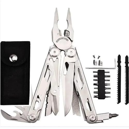 Austauschbares Teil Hand-Multitool Multitool-Sets Cutter Multitools Survival-Zange Multifunktionales Klappmesser(DL30) von YYJOUPLM