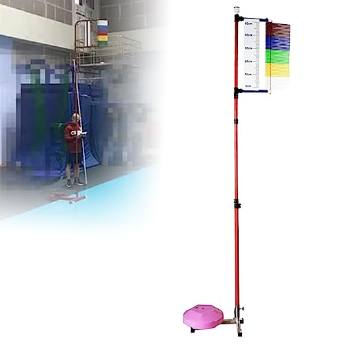 YYJYZH 1,2 m bis 3,5 m tragbarer vertikaler Sprungtrainer, Basketball-Trainingsgerät, Fitnesstrainings-Sprungleistungsmesser, Sprungmesstester von YYJYZH