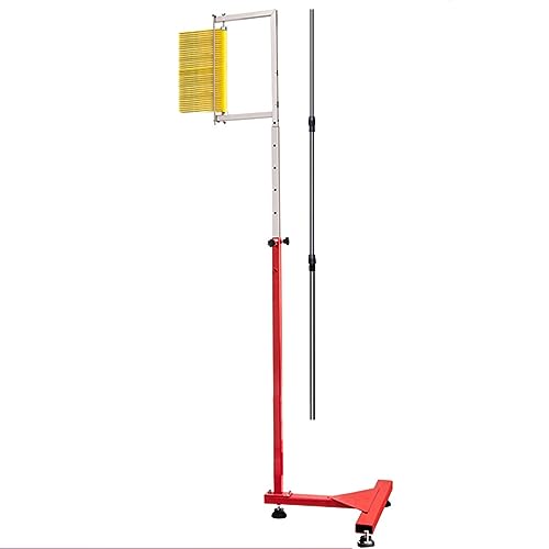 YYJYZH Erwachsene Vertical Jump Tester, 1,7-3,6 m Verstellbarer vertikaler Sprungtrainer für Basketball, Jugend Vertical Jump Tester Measurer Pole, Jump Power Measuring Scale (Yellow+Rod) von YYJYZH