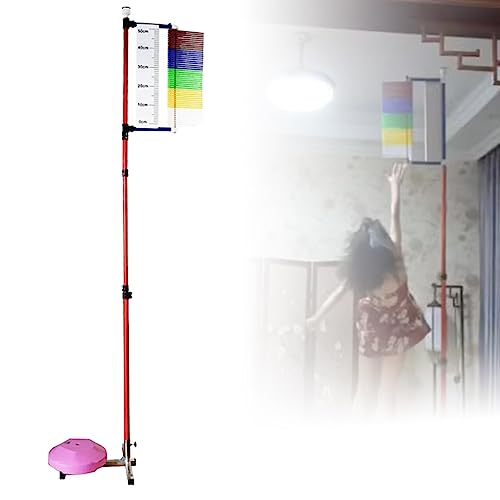 YYJYZH Vertikaler Sprungtester Einstellbarer vertikaler Sprungtester Vertikaler Challenger Jump Tester Gauge Hochsprung-Trainingsgerät für Basketball/Badminton von YYJYZH