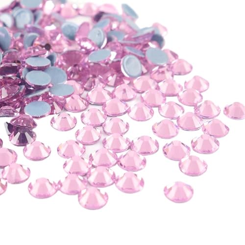 YYLUOYANG Strasssteine SS6-SS30 Hotfix-Strasssteine ​​für die Dekoration von Kleidungsstücken Glitzersteine Zum Basteln(102,3mm(SS10)-1440pcs) von YYLUOYANG