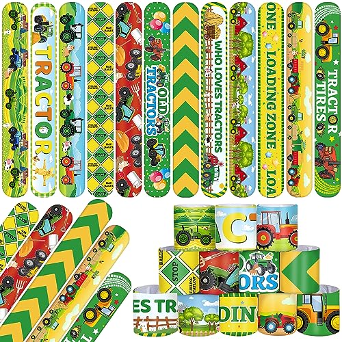 YYMYMGJ 48 Stück Traktor-Partygeschenke, Traktor-Armbänder, Traktor-Partyzubehör, Traktorzubehör, Traktor-Party-Geschenke, Dekorationen für Kinder, Mädchen, Jungen, Geschenke, Klassenzimmer, Schule, YYMYMGJ 48 Stück Traktor-Partygeschenke, Traktor-Armbänder, Traktor-Partyzubehör, Traktorzubehör, Traktor-Party-Geschenke, Dekorationen für Kinder, Mädchen, Jungen, Geschenke, Klassenzimmer, Schule, von YYMYMGJ