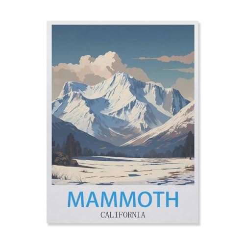 YYNFHCBS Mammoth Kalifornien，DIY Diamant Stickerei volle Round Bohrer 5d DIY Diamant malerei mosaik dekoration（40 x 50 cm/15.74 x 19.68 Zoll）-E63 von YYNFHCBS