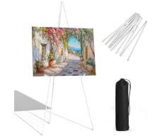 YYTECH Staffelei-Ständer für Hochzeitsschilder, tragbar, Stativ, Kunststaffelei, zusammenklappbar, Metall, Staffelei, Ständer, Kunststaffelei für Display, Malerei, Leinwand, Hochzeitsschilder YYTECH Staffelei-Ständer für Hochzeitsschilder, tragbar, Stativ, Kunststaffelei, zusammenklappbar, Metall, Staffelei, Ständer, Kunststaffelei für Display, Malerei, Leinwand, Hochzeitsschilder von YYTECH