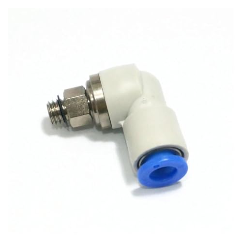 YYVFLAUX KSL06-M6 Tube 0.D.6mm Connection Thread M6x1 Connectors Joint Elbow Rotary One Touch Fitting KSL YYVFLAUX KSL06-M6 Tube 0.D.6mm Connection Thread M6x1 Connectors Joint Elbow Rotary One Touch Fitting KSL von YYVFLAUX