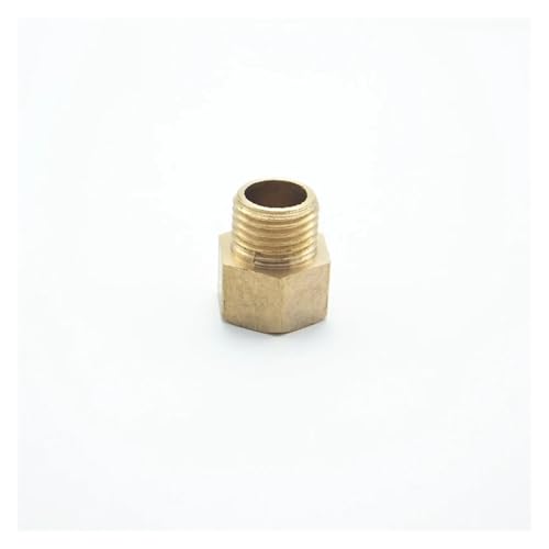 YYVFLAUX M14*1.5 Female Thread x 1/4" BSP Male Thread Connection Brass Pipe Fitting Adapter Coupler Connector for Pressure Gage YYVFLAUX M14*1.5 Female Thread x 1/4" BSP Male Thread Connection Brass Pipe Fitting Adapter Coupler Connector for Pressure Gage von YYVFLAUX