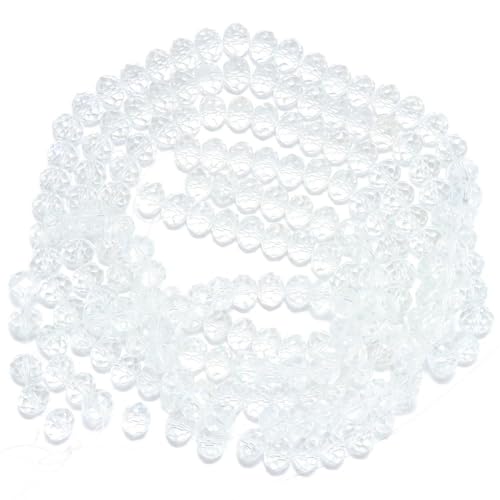 YYlingx Briolette-Kristallglasperlen mit Loch, 10 mm, Kristall-Abstandshalter für Bastelbedarf, Schmuckherstellung, 200 Stück YYlingx Briolette-Kristallglasperlen mit Loch, 10 mm, Kristall-Abstandshalter für Bastelbedarf, Schmuckherstellung, 200 Stück von YYlingx
