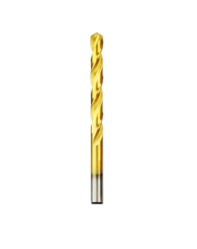 1/5/10 stücke 1,0-13,0mm Titan Beschichtet Spiralbohrer HSS 6542 Bohrer Set Bohrer for Holz/Metall Loch Cutter Power Tools(HSS6542 10pcs,11.0mm) von YZADSXCL