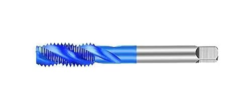 1 stück Gerader Schlitz/Spitze/Spiralgewindebohrer Mit Kobalt for M35 Nano Blau Metallverarbeitungswerkzeuge for M2.0-M24 CNC-Werkzeugmaschinen(Spiral,M3x0.5) von YZADSXCL