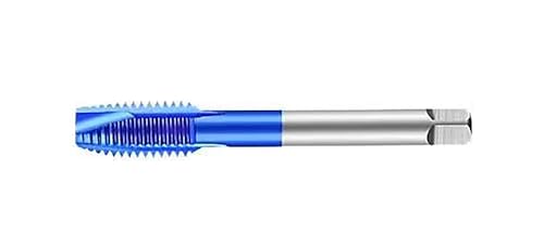 1 stück Gerader Schlitz/Spitze/Spiralgewindebohrer Mit Kobalt for M35 Nano Blau Metallverarbeitungswerkzeuge for M2.0-M24 CNC-Werkzeugmaschinen(Tip,M5x0.8) von YZADSXCL