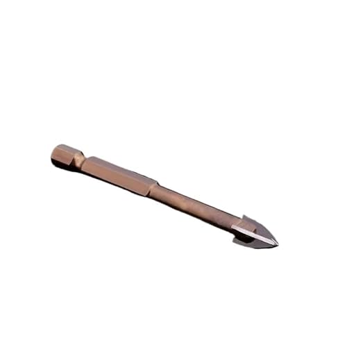 1 stück Hartmetall-Glasbohrer Legierungs-Hartmetallpunkt mit 4 Schneidkanten Fliesen- und Glas-Kreuz-Speerkopf-Bohrer(3mm) von YZADSXCL