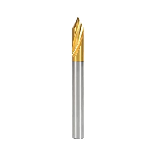 1 stück High-Speed ​​Stahl Zentrierbohrer Edelstahl Bit Legierung Fixpunktbohrer Titanbeschichteter Positionierungsbohrer(120 Degree,D8x79L) von YZADSXCL