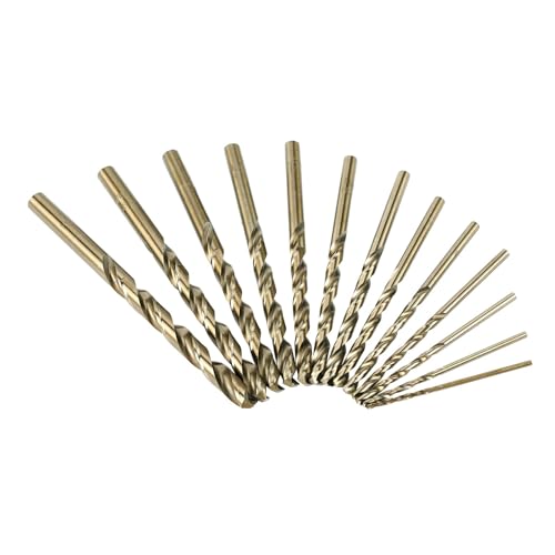 13/21/29-teiliges Kobaltbohrer-Set, M35 Schnellarbeitsstahl, Spiralbohrerlänge, for gehärtetes Metall, Edelstahl(21Pcs) von YZADSXCL