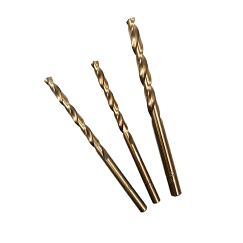 41/51-teiliges M35-Kobaltbohrer-Set, 51-teilig, 1–6 mm/41-teilig, 6–10 mm, HSS-Co, gerader Schaft, Spiralbohrer, Lochöffner(51Pcs 1-6mm) von YZADSXCL