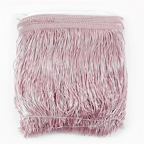 10 Meter 10/15/20/30 cm Quaste Fringe Trim Spitzenband DIY Latin Kleid Fransen Kleidungsstück Dekor Vorhang Nähzubehör für DIY-Handarbeiten und Nähen(No.30,30cm) von YZDKR